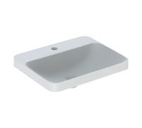 Geberit Geberit Vasque à encastrer VariForm 55x45cm, avec trop-plein, sans vidage, droite, blanc K-Tect Quantité:1