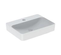 Geberit Geberit Vasque à poser VariForm 60x45 cm, avec trop-plein, sans trou, droite, blanc K-Tect Quantité:1