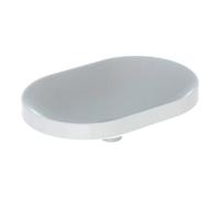 Geberit Geberit Vasque encastrée VariForm 60x40cm, sans trop-plein, elliptique, blanc brillant Quantité:1