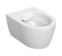 Geberit Geberit WC suspendu, cuvette à chasse profonde iCon 36x49 cm, vrk A, fermée, sans bride, blanc Quantité:1