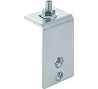 Geberit Gis support de tuyau 461098001 galvanisé, pour colliers de serrage M8 / M10