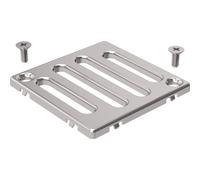 Geberit Grille Carré Standard 8x8 CM en Acier Inoxydable 154.310.00.1