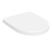 Geberit Abattant WC iCon 574130000 – Descente amortie, charnières métalliques, blanc