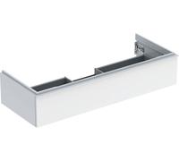 Geberit Armoire sous-lavabo iCon suspendue 118,4×47,6×24,7 cm 1 tiroir Blanc laqué 502.313.01.1