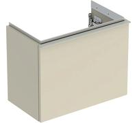 Geberit iCon lave-mains meuble bas 502302JL1 52x41,5x30,7cm, tiroir 2000 , sable brillant, poignée sable mat