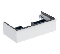 Meuble sous lavabo 90 cm Geberit iCon 1 tiroir Blanc mat - GEBERIT 502.312.01.3