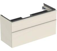 Geberit iCon armoire basse pour lavabo, 2 tiroirs, 118,4x61,5x47,6 cm, 502306, 502.306.JL.1
