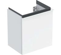 Geberit iCon armoire 37x27.9x41.5 cm sous-lavabo suspendu blanc-chrome 502.301.01.2