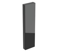 Geberit iCon armoire haute avec une porte, 45x180x15 cm, 502317, 502.317.JK.2, Couleur: corps : lava / laqué mat, façade : lava / verre brillant