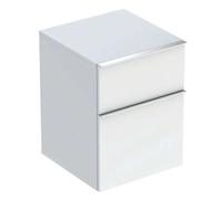 Geberit iCon - Armoire latérale, 45x60x48 cm, 2 tiroirs, blanc brillant 502.315.01.2