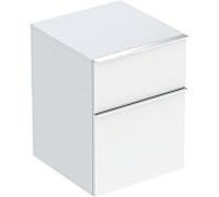 Geberit Armoire latérale iCon suspendue 2 tiroirs 45x60x47,6 cm blanc laqué 502315012