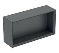 Geberit iCon boîte murale 502322JK1 45x23,3x13,2cm, rectangulaire , lave/laqué mat