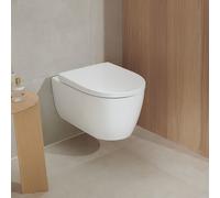 Geberit iCon Cuvette suspendue avec technologie TurboFlush, avec abattant, 503045001,