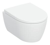 Geberit iCon Set mural washdown WC 503048008 35,5x49cm, saillie raccourcie, avec siège WC , blanc KeraTect
