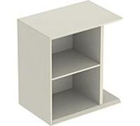 Geberit Armoire latérale iCon 37x24,5x40 cm suspendue avec box à poussière Gris sable 502.324.JL.1