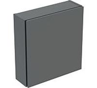 Geberit iCon élément mural 502319JK1 45x46,7x15cm, carré, 1 porte, lave/laqué mat