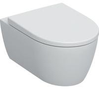 Geberit iCon WC set de lavage mural WC 501664008 36x53cm, forme fermée, sans rebord, avec siège WC , blanc KeraTect