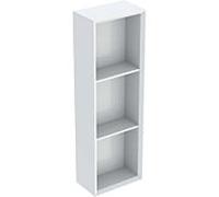 Geberit iCon étagère rectangulaire, 22,5x70x13,2 cm, 502320, 502320011, Couleur: Façade/carcasse : blanc/laqué brillant, poignée : blanc/poudré mat - CM