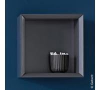 Geberit iCon boîte murale 502321JK1 22,5x23,3x13,2cm, carré, lave/laqué mat