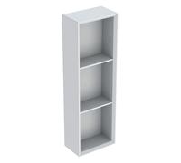 Geberit iCon étagère rectangulaire, 22,5x70x13,2 cm, 502320, 502320013, Couleur: Façade/carcasse : blanc/lacqué mat, poignée : blanc/poudré mat - CM