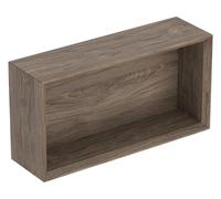 Geberit iCon boîte murale 502322JR1 45x23,3x13,2cm, rectangulaire , structure noyer/mélamine
