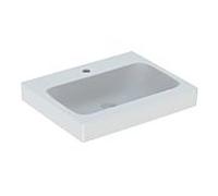 Geberit iCon - Lavabo 60x49 cm, sans trop-plein, trou pour robinet, blanc 124062000