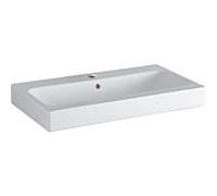 Geberit iCon lavabo 75x48 cm rectangulaire de meuble blanc brillant 124075600