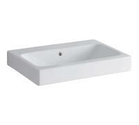Geberit Lavabo iCon 60×48,5 cm rectangulaire blanc sans trou avec trop-plein 124063000