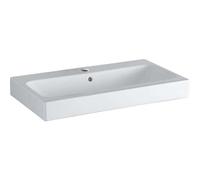 Geberit iCon lavabo montotrou 124075000 75 x 48,5 cm, blanc, avec trop-plein