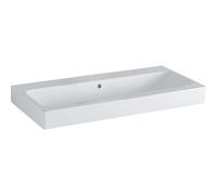 Geberit Lavabo iCon 90 x 49 cm blanc sans trou pour robinetterie 124093000