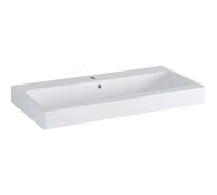 Geberit iCon lavabo 90x48.5 cm rectangulaire de meuble blanc mat 124090600