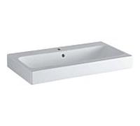 Geberit iCon lavabo à fixation 124575600 75x48,5cm, blanc KeraTect, avec trou pour robinetterie