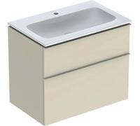 Geberit iCon lavabo avec meuble 75 cm grise 502.336.JL.1