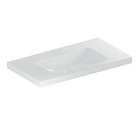 Geberit Lavabo meuble iCon 90x48 cm rectangulaire sans trou ni trop-plein blanc 501840008