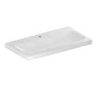 Geberit Lavabo iCon Light 90x48 cm rectangulaire de meuble blanc brillant 501.836.00.5