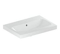 Geberit Lavabo lumineux iCon 501841004 60x42 cm sans trou avec trop-plein blanc KeraTect