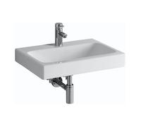 Geberit Lavabo iCon 60 x 48,5 cm 1 trou pour robinet sans trop-plein blanc 124062000