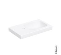 Geberit iCon lavabo 53x31 cm rectangulaire de meuble blanc mat 501.833.JT.1