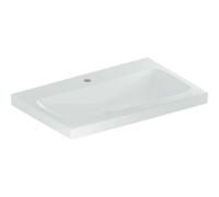 Geberit iCon lavabo 75x48 cm rectangulaire de meuble blanc brillant 501.835.00.6