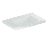 Geberit iCon lavabo 75x48 cm rectangulaire de meuble blanc brillant 501.839.00.8