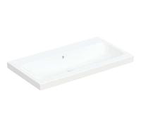 Geberit iCon Light lavabo, 90 cm x 48 cm, sans trou pour robinetterie, avec trop-plein,501836, 501.836.00.4, Couleur: blanc/KeraTect