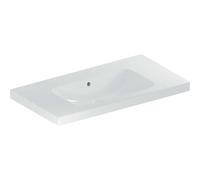 Geberit iCon Light lavabo, 90 cm x 48 cm, sans trou pour robinetterie, avec trop-plein,501840, 501.840.00.3, Couleur: blanc