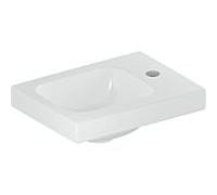 Geberit iCon Light lave-mains 501830001 38x28cm, trou à droite , sans trop-plein, blanc