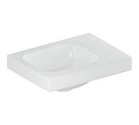 Geberit iCon Light lave-mains 501830003 38x28cm, sans trou pour robinetterie, sans trop-plein, blanc
