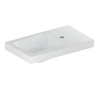 Geberit iCon Light lave-mains 501832002 53x31cm, trou à droite , sans trop-plein, avec espace de rangement, blanc KeraTect