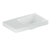 Geberit Lavabo iCon Light 53x31 cm rectangulaire pour meuble, blanc KeraTect 501.833.00.4