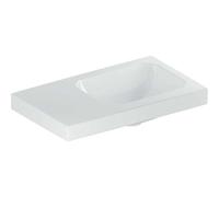 Geberit Lavabo iCon 53x31 cm rectangulaire sans trop-plein, sans trou, blanc 501.833.00.3