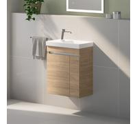 Geberit iCon Light Lave-mains avec meuble bas evineo ineo5 evo l: 53 cm, 2 portes, avec poignée encastrée,, 501833JT1+BE0974OA,