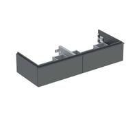 Geberit iCon - Meuble lavabo, 118x25x48 cm, 2 tiroirs, lave 502.314.JK.1