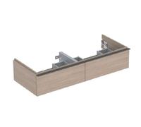 Geberit iCon meuble sous-lavabo double, 2 tiroirs, 118,4x24,7x47,6 cm, 502314, 502.314.JH.1